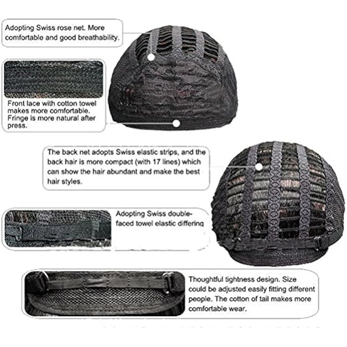 DILLARDS Rise World Wig 75Cm Long Bob Flat Bangs Blonde Wavy Full Hair Wig Cosplay Party - Image 4